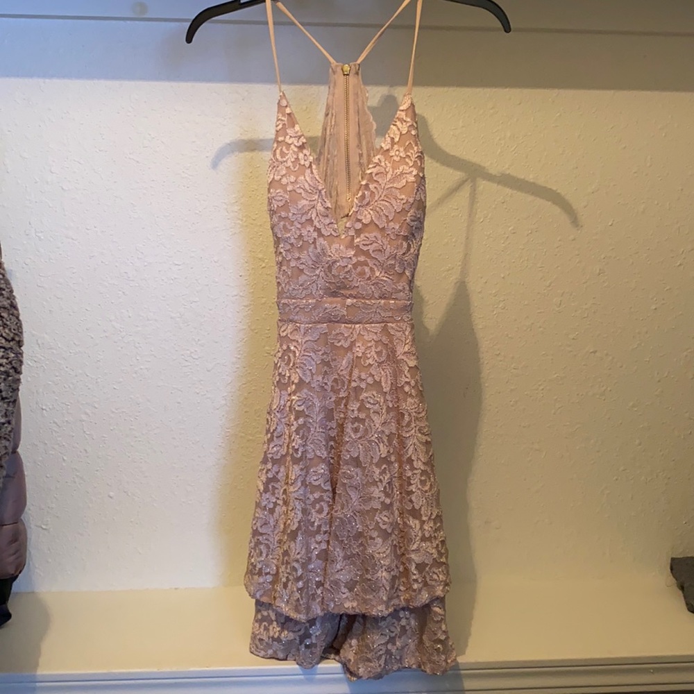 Lilac Glittered Dress